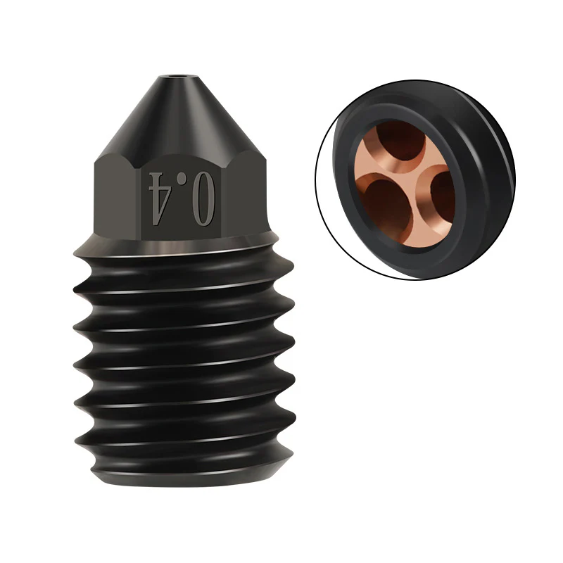 Bambu Lab Hardened Die Steel  CHT Clone Nozzle - 0.4mm - Image 4