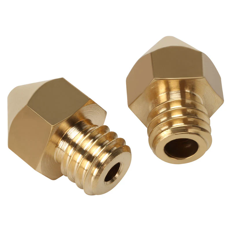 Brass nozzle with large diameter aperture 1.75/1.0mm - Image 4