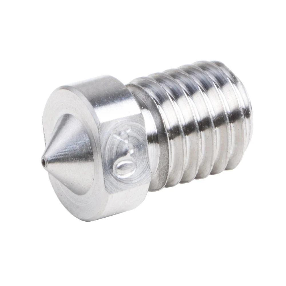 Electroplated nickel E3D Copper High Temp 0.4mm Nozzle - Image 2