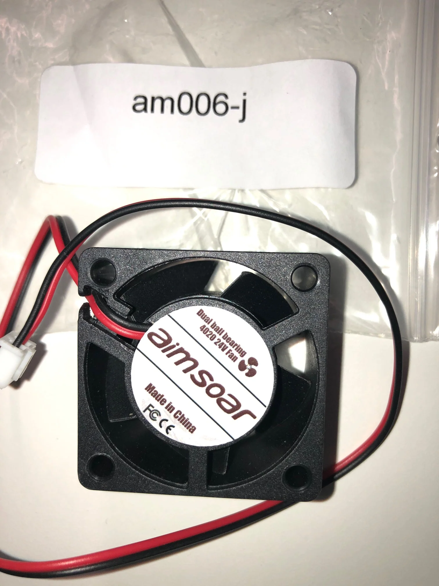 Fan 4020 24V Dual ball Bearing - Image 3