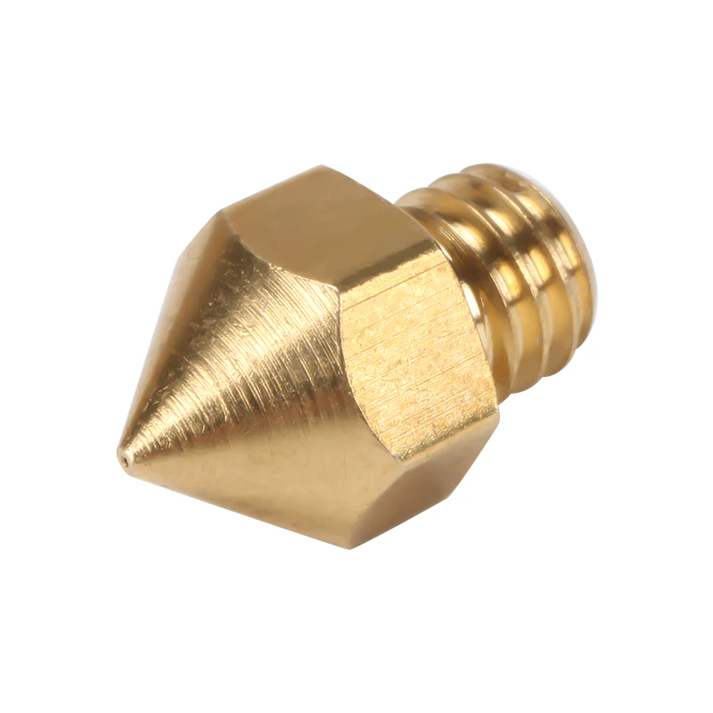 MK8 brass Nozzle Round head Makerbot Reprap - 1.75mm (2 nozzles) - Image 3