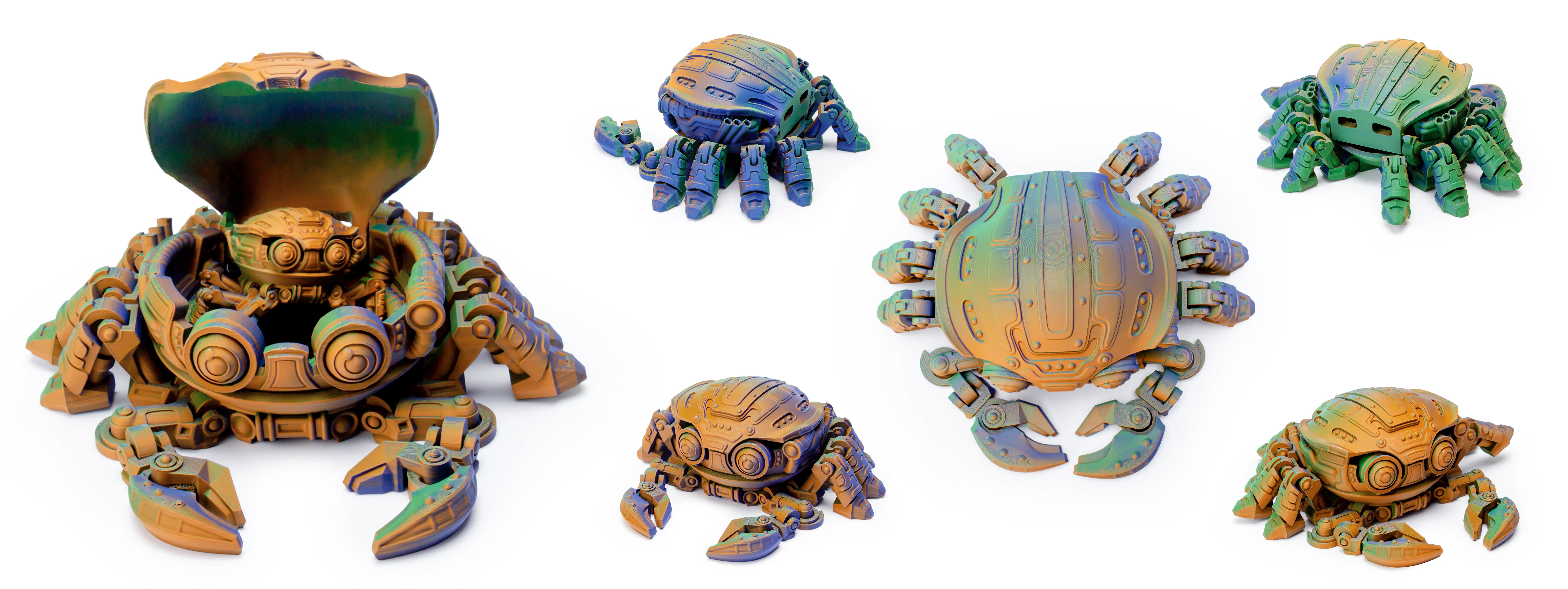 Tri-colour Matt PLA - Rusted Jungle - Image 4