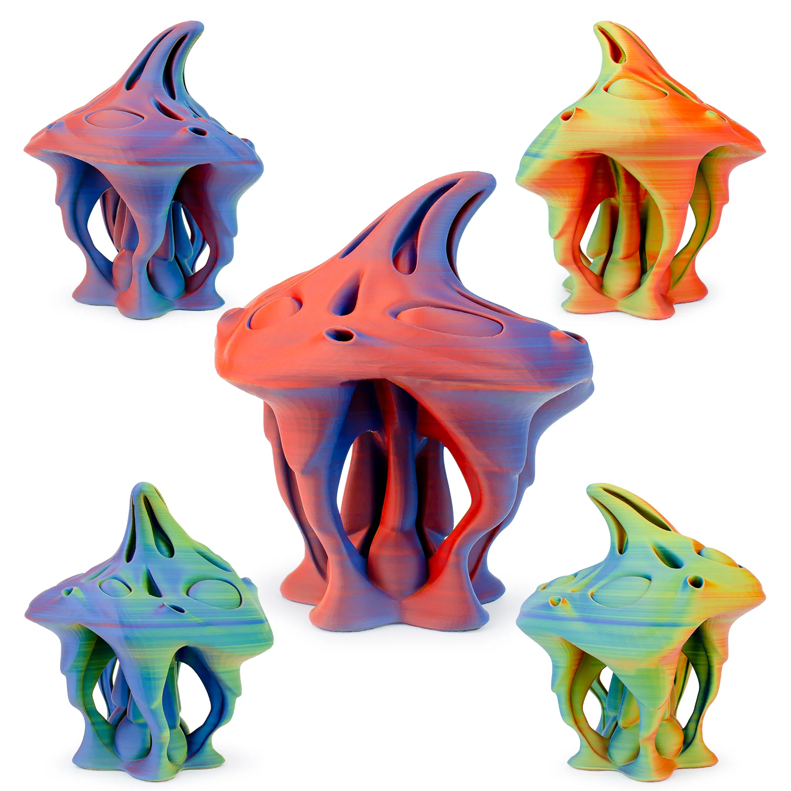 Tri-colour Matt PLA - Neon - Image 2