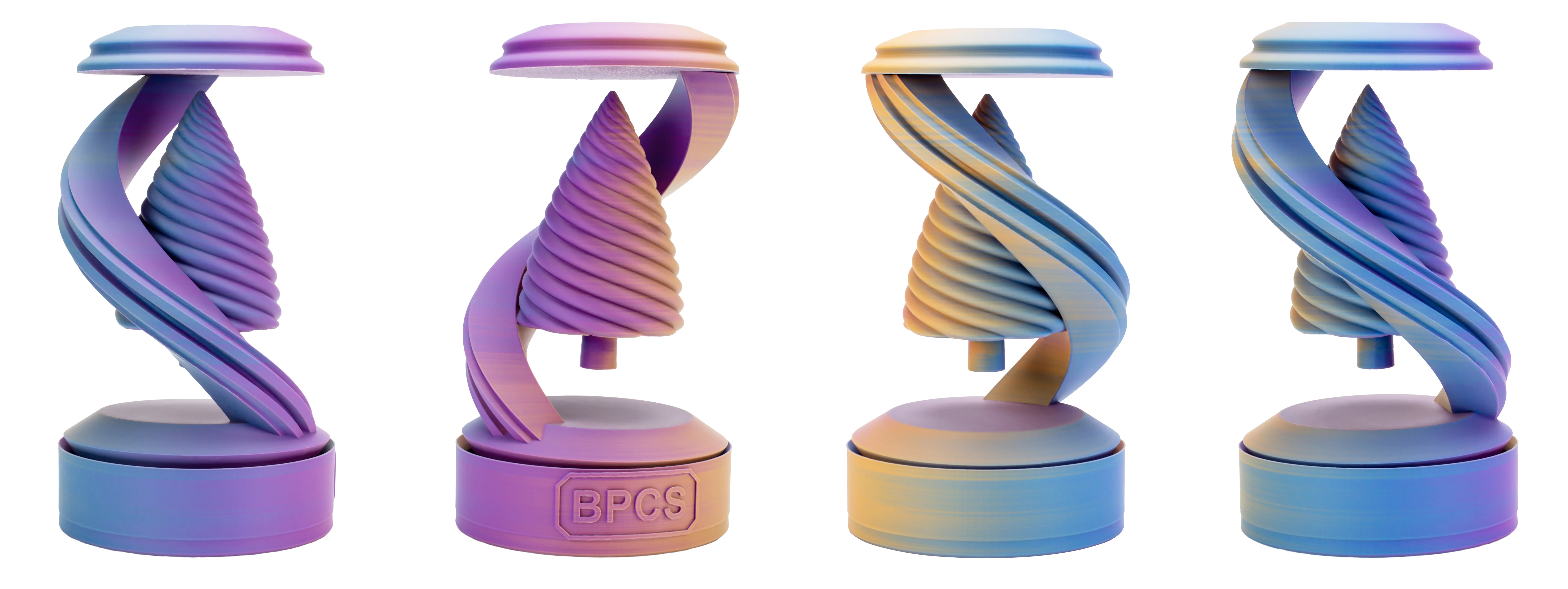Tri-colour Matt PLA - Purple Sunset - Image 3