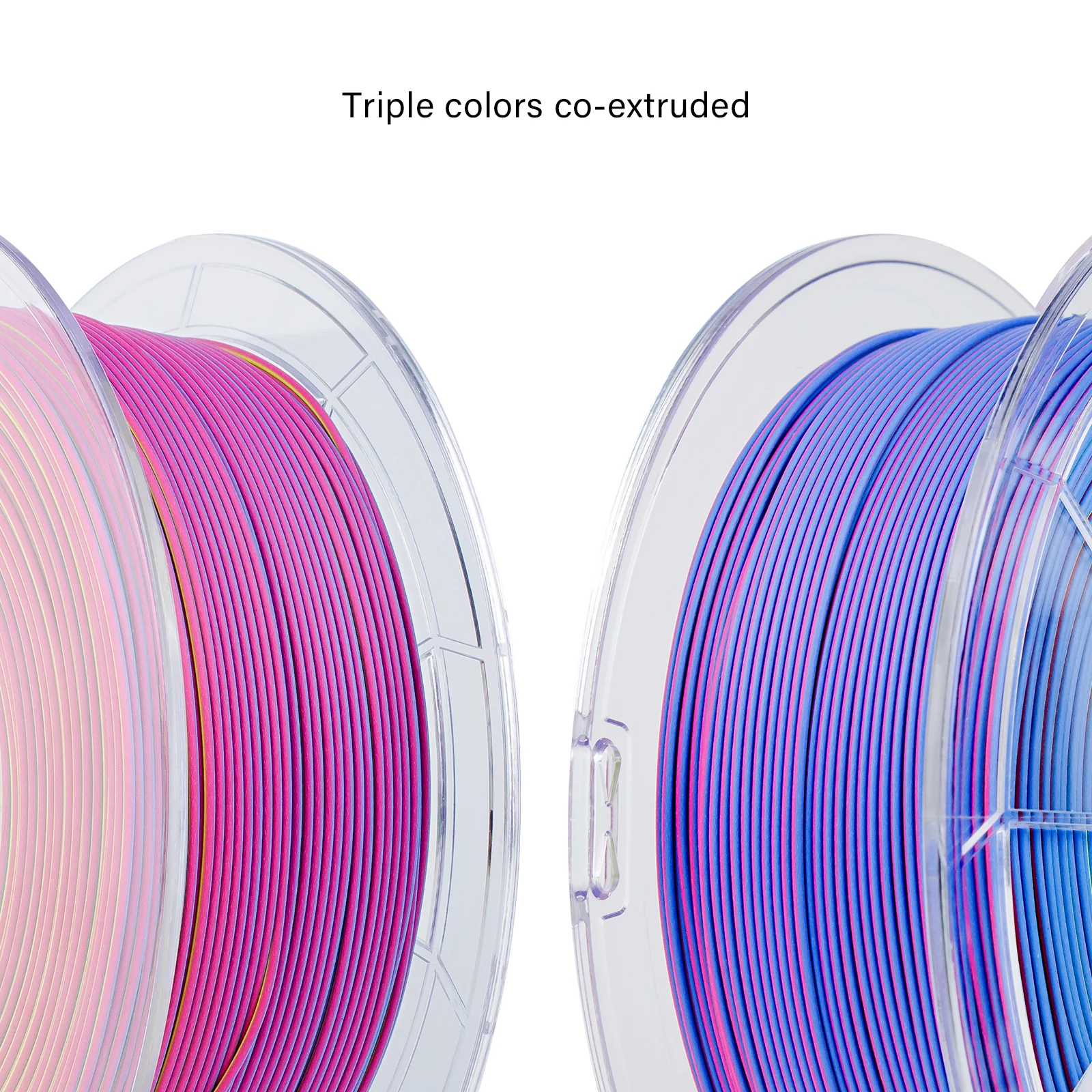 Tri-colour Matt PLA - Rosy Cloud - Image 4