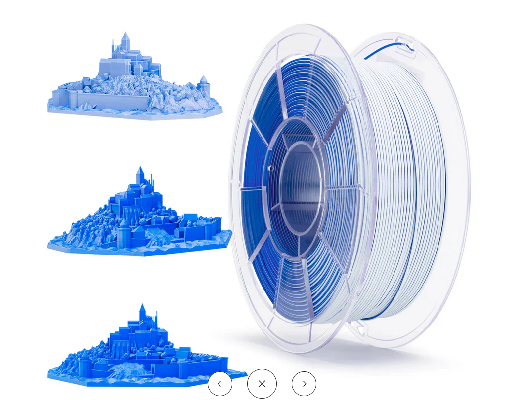Tri-colour Matt PLA - Snow Mountain - Image 5