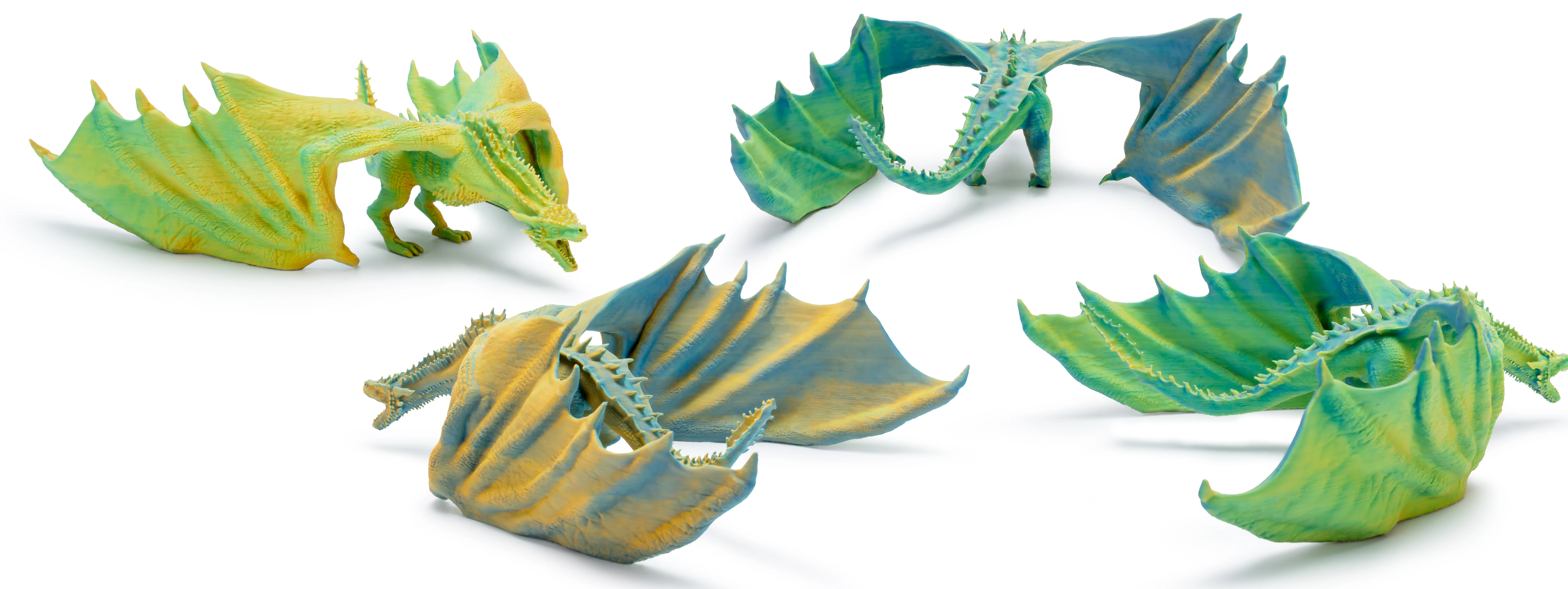 Tri-colour Matt PLA - Sunbeam Forest - Image 4