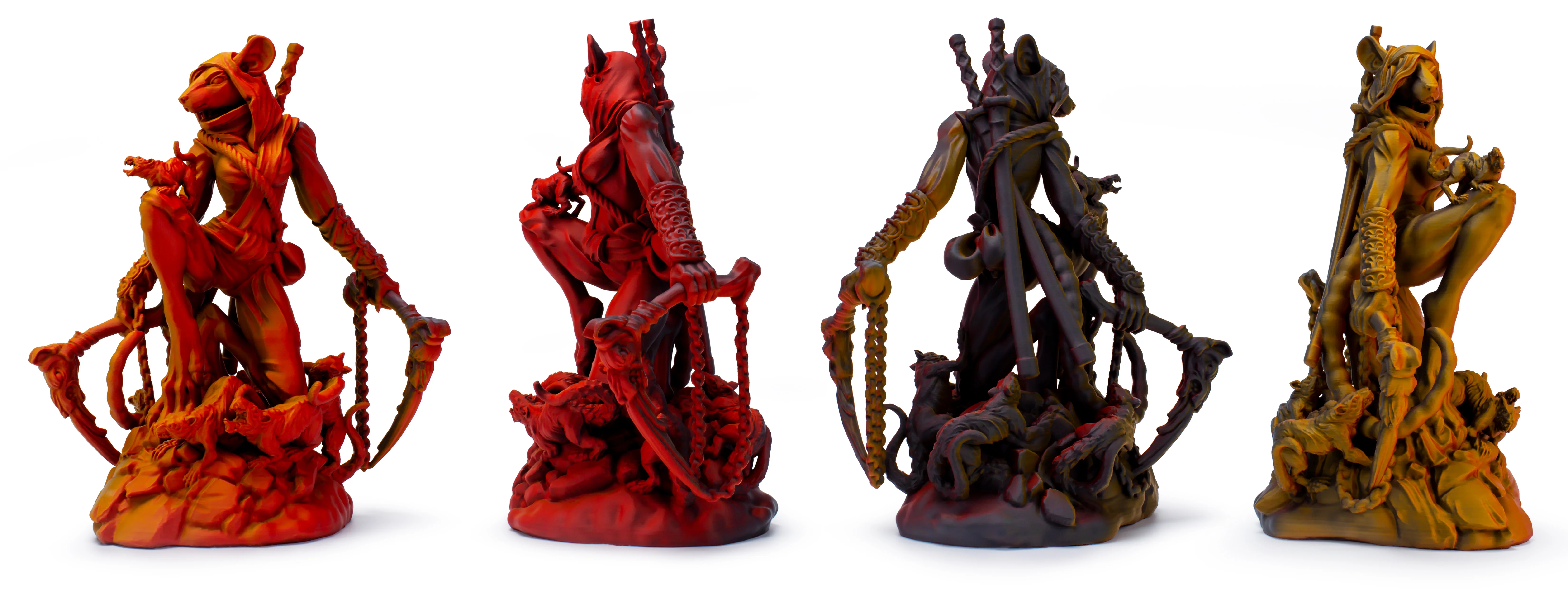 Tri-colour Matt PLA - Volcano - Image 4