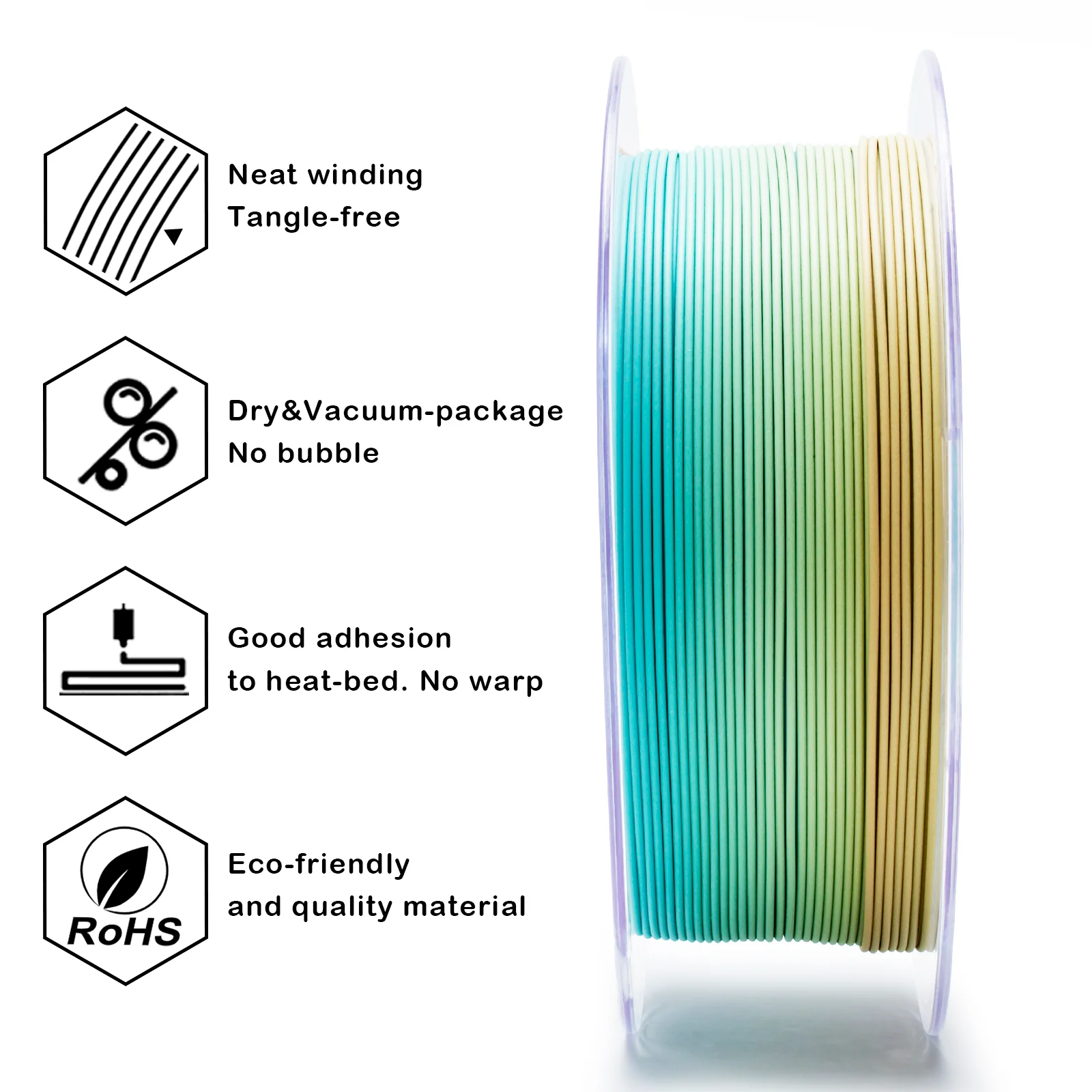 X3D Pro FAST Gradient Matt PLA  - Beach - Image 6