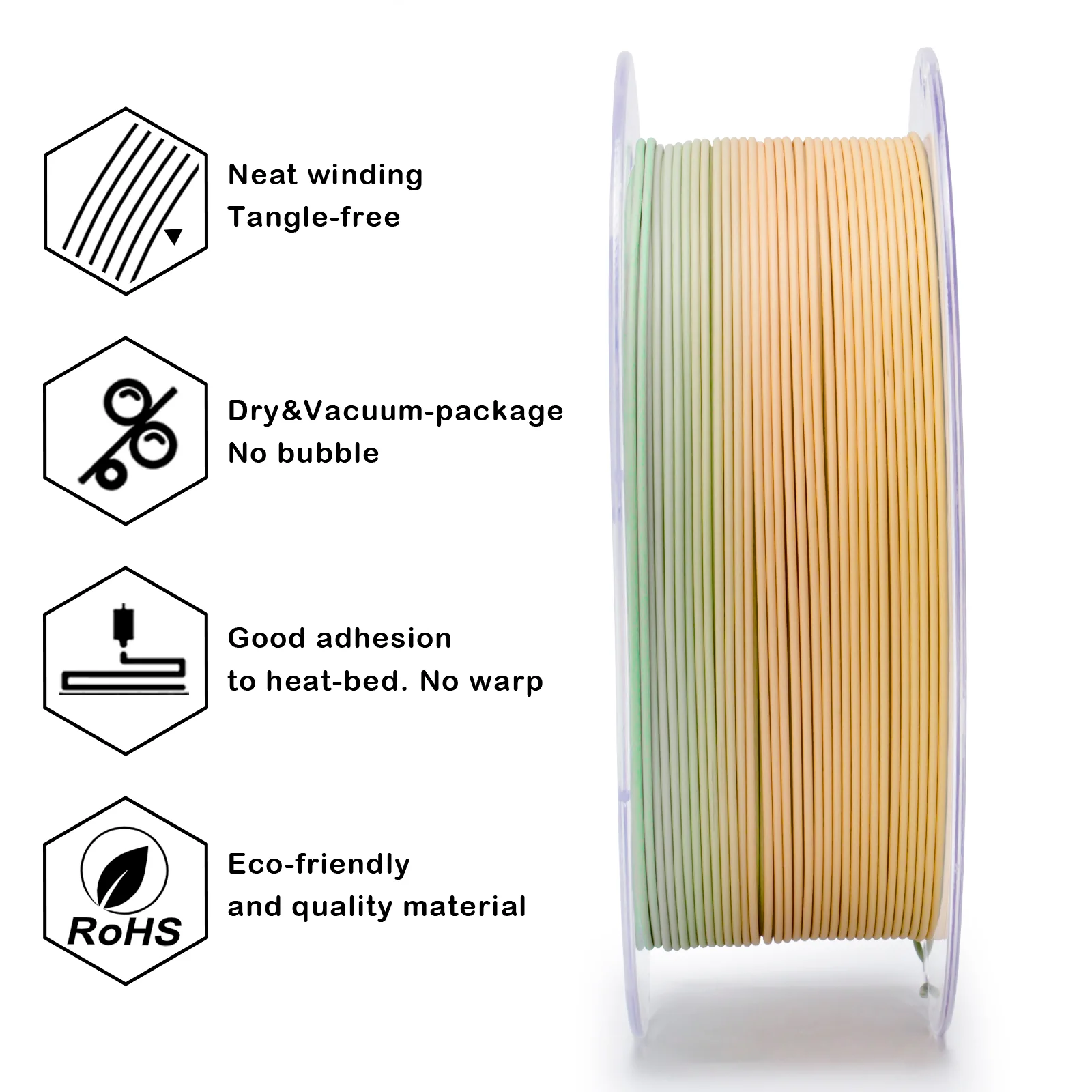 X3D Pro FAST Gradient Matt PLA  - Cool Daybreak - Image 5