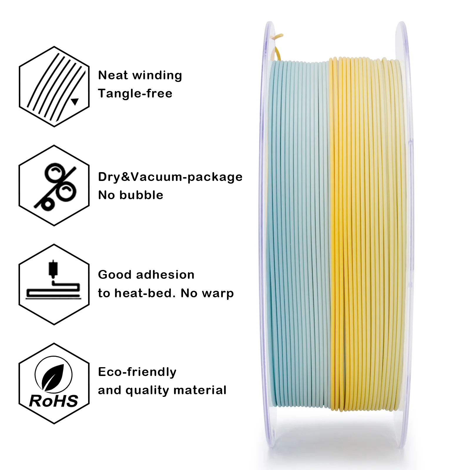 X3D Pro FAST Gradient Matt PLA  - Fall Frost - Image 6