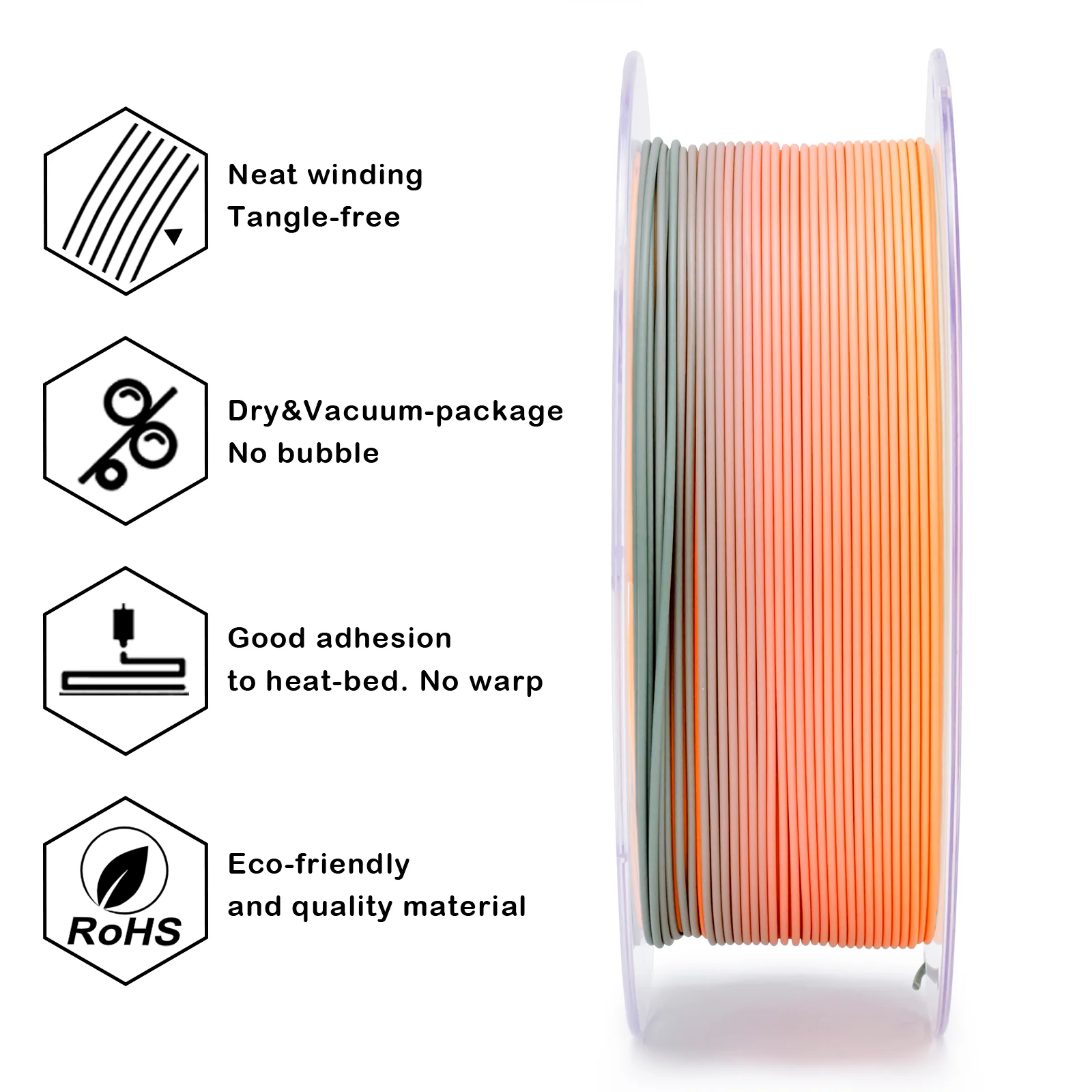 X3D Pro FAST Gradient Matt PLA  - Harvest Bliss - Image 6
