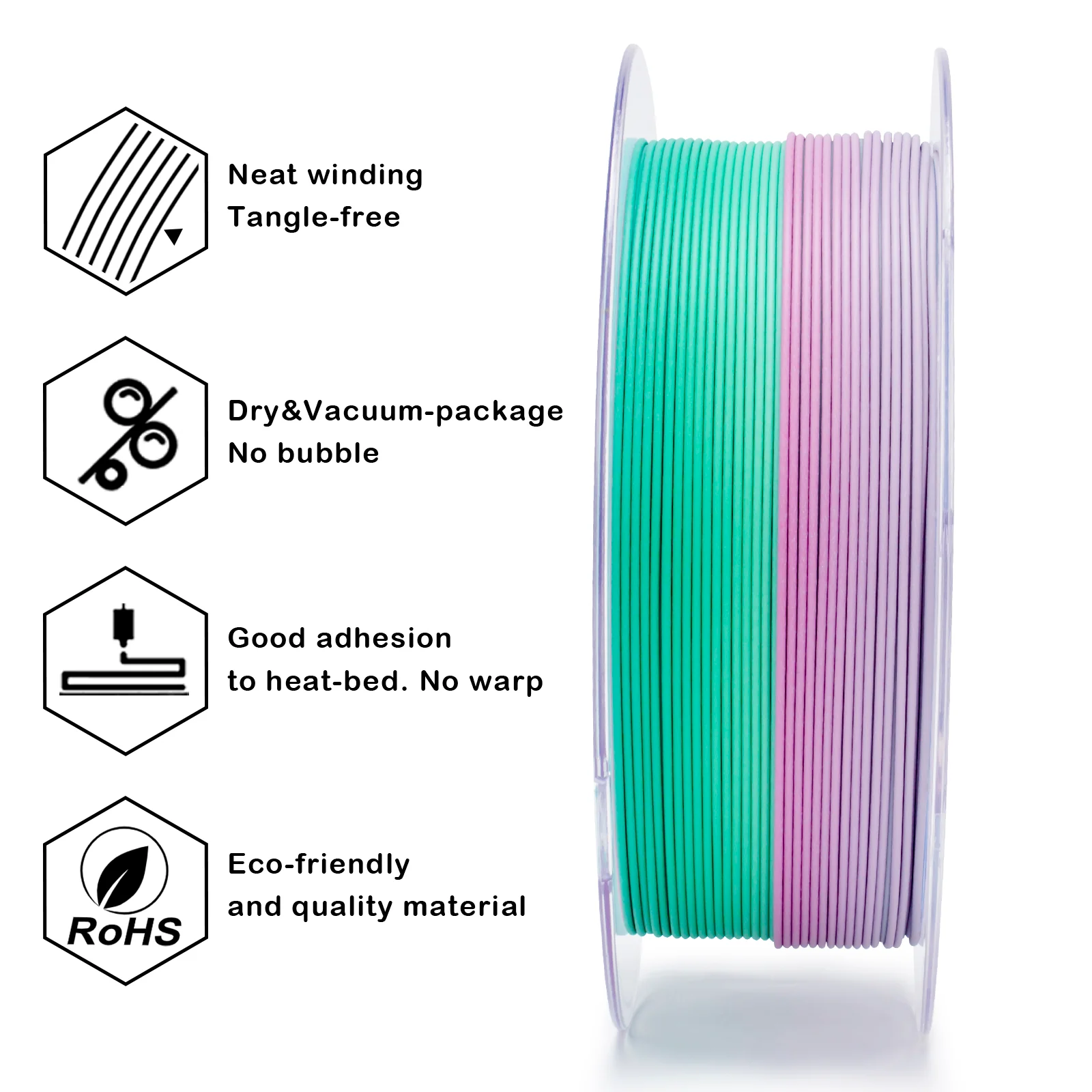 X3D Pro FAST Gradient Matt PLA  - Northern Lights - Image 6