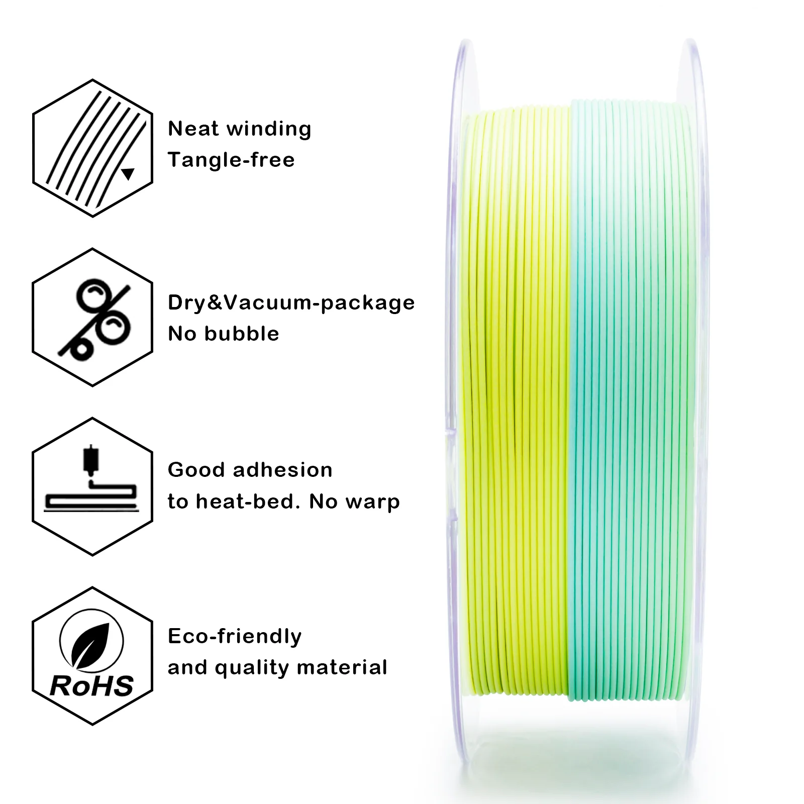 X3D Pro FAST Gradient Matt PLA  - Meadow Mirage - Image 6