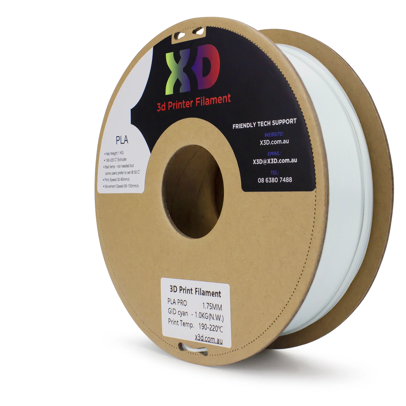 X3D Pro Glow PLA  1kg 1.75 mm in 4 colours - Image 11