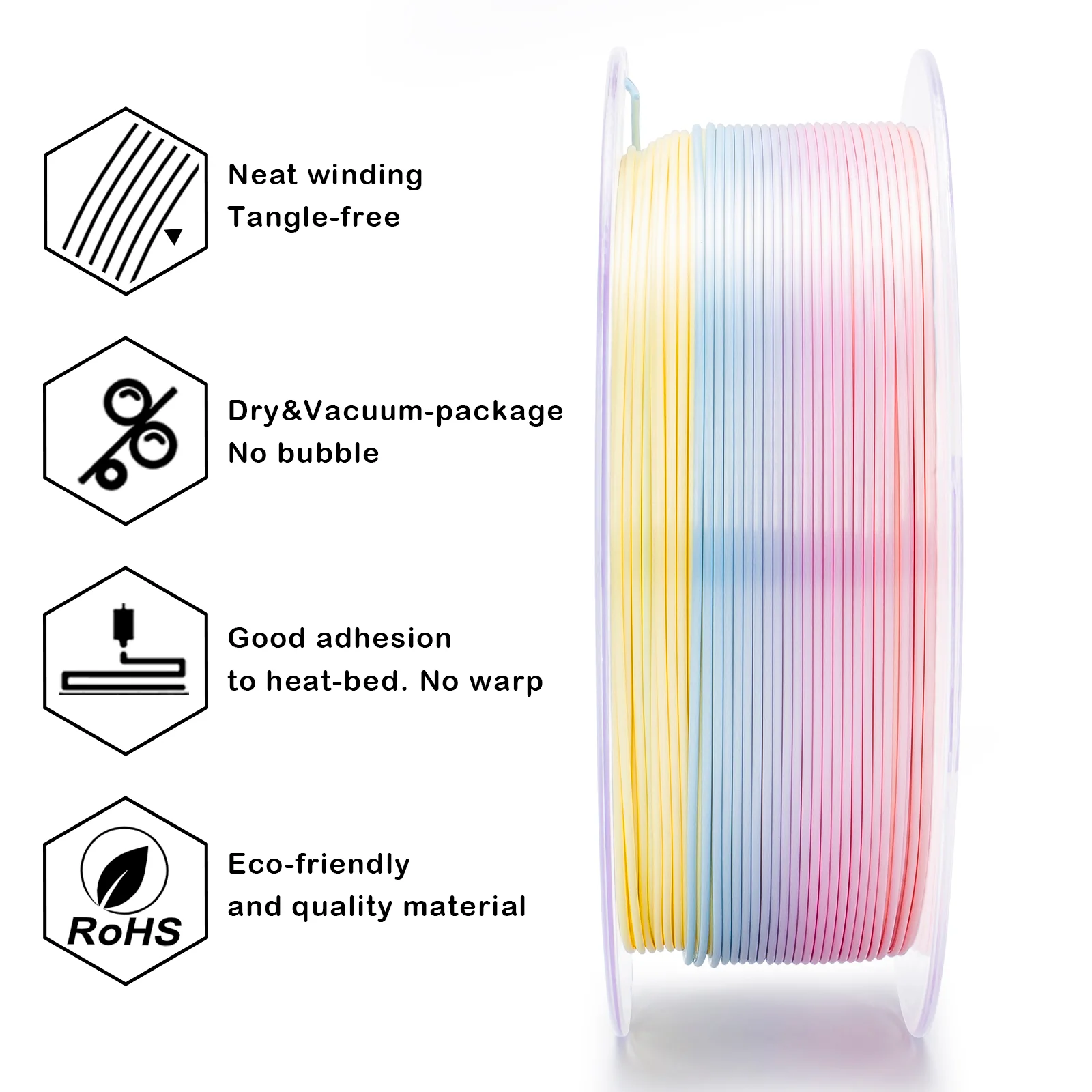 X3D Pro Gradient Silk PLA  - Candy - Image 6
