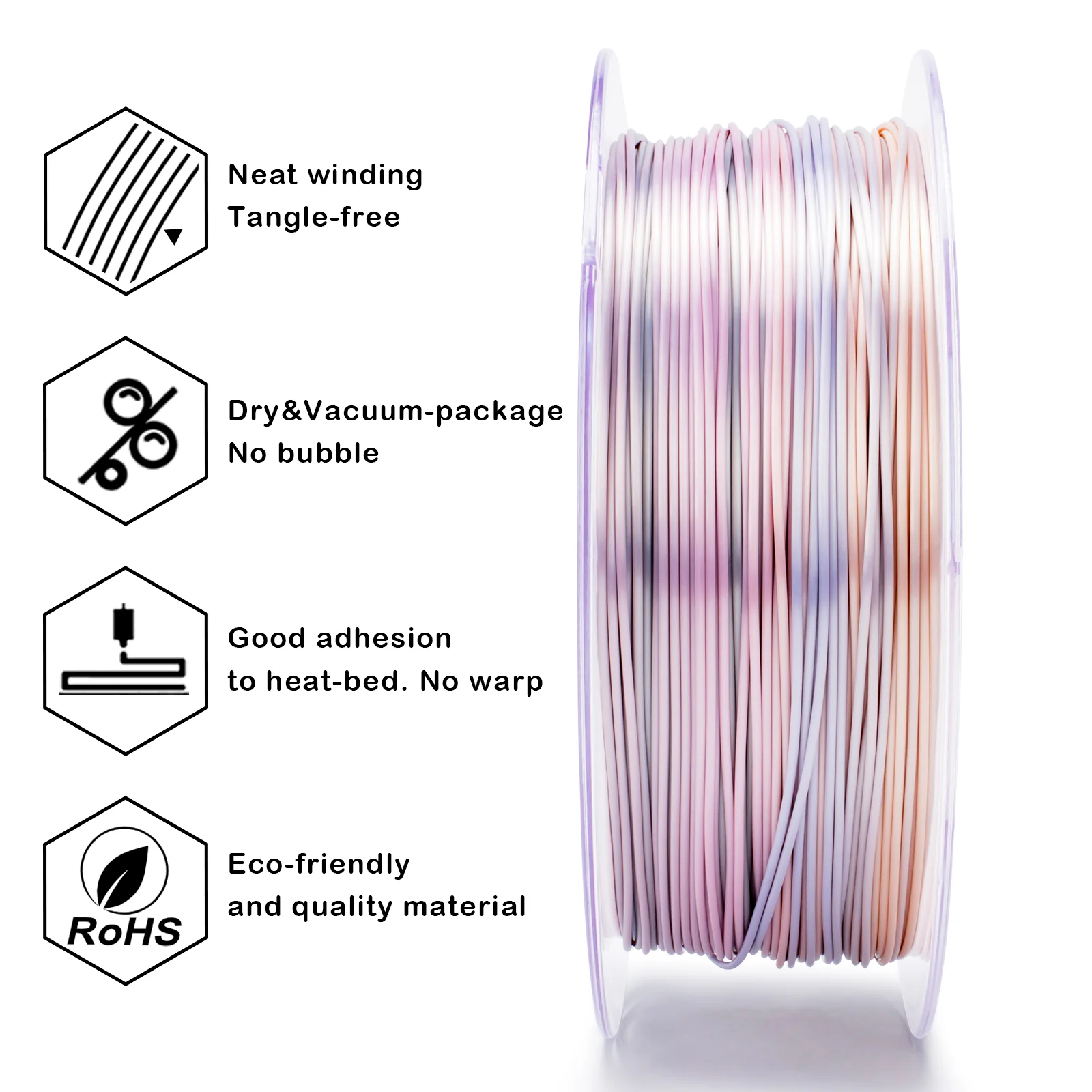 X3D Pro Gradient Silk PLA  - Earth Tone - Image 6