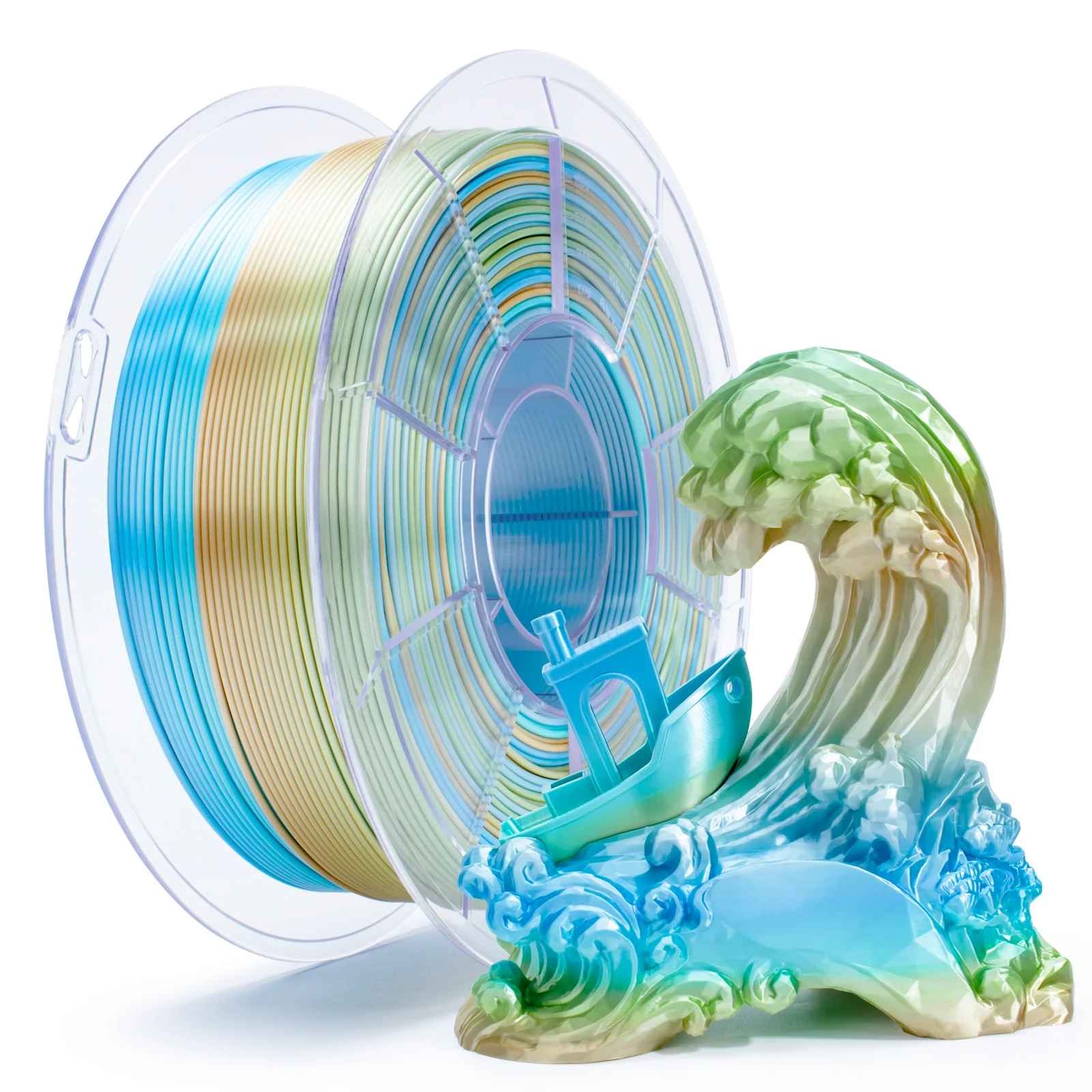 X3D Pro Gradient Silk PLA  - Forest Gleam - Image 2