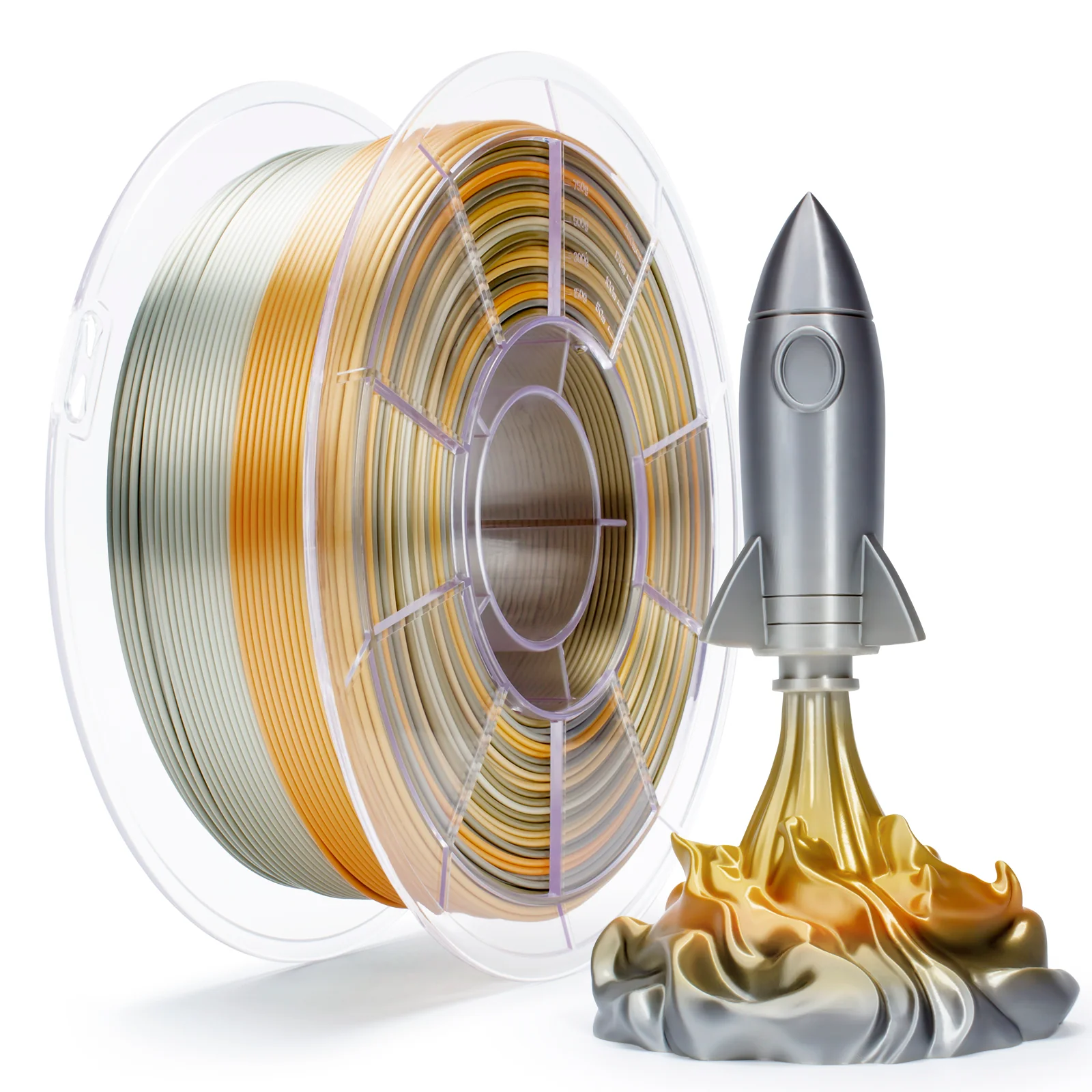 X3D Pro Gradient Silk PLA - Metallic Fusion