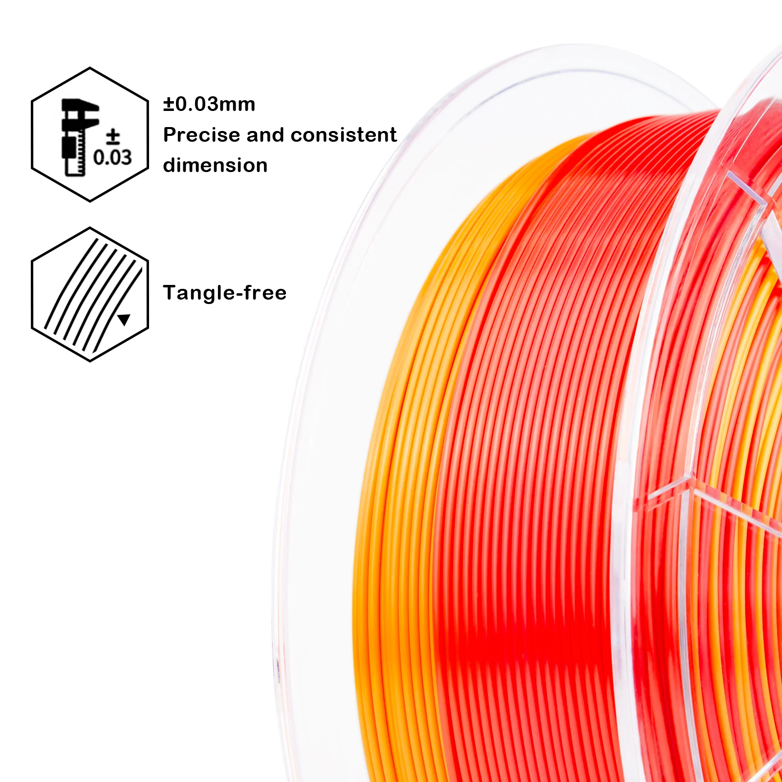 X3D Pro Gradient Silk PLA  - Passionate - Image 5