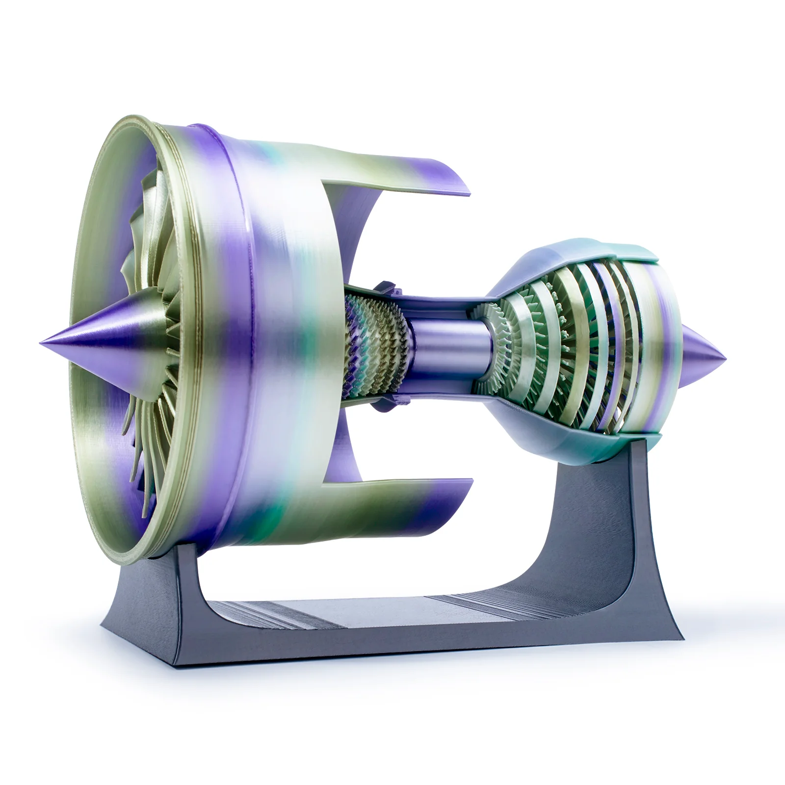 X3D Pro Gradient Silk PLA  - Steel Violet - Image 2