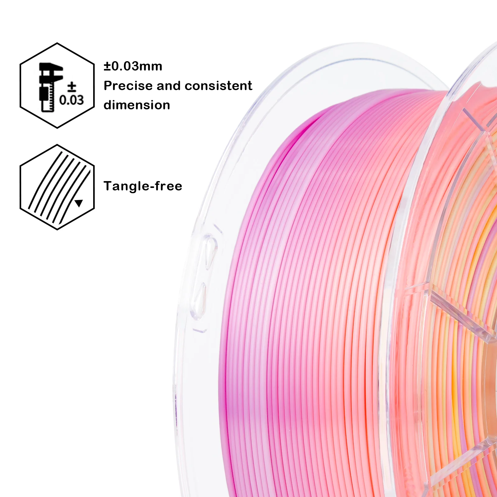 X3D Pro Gradient Silk PLA  - Sweet - Image 5