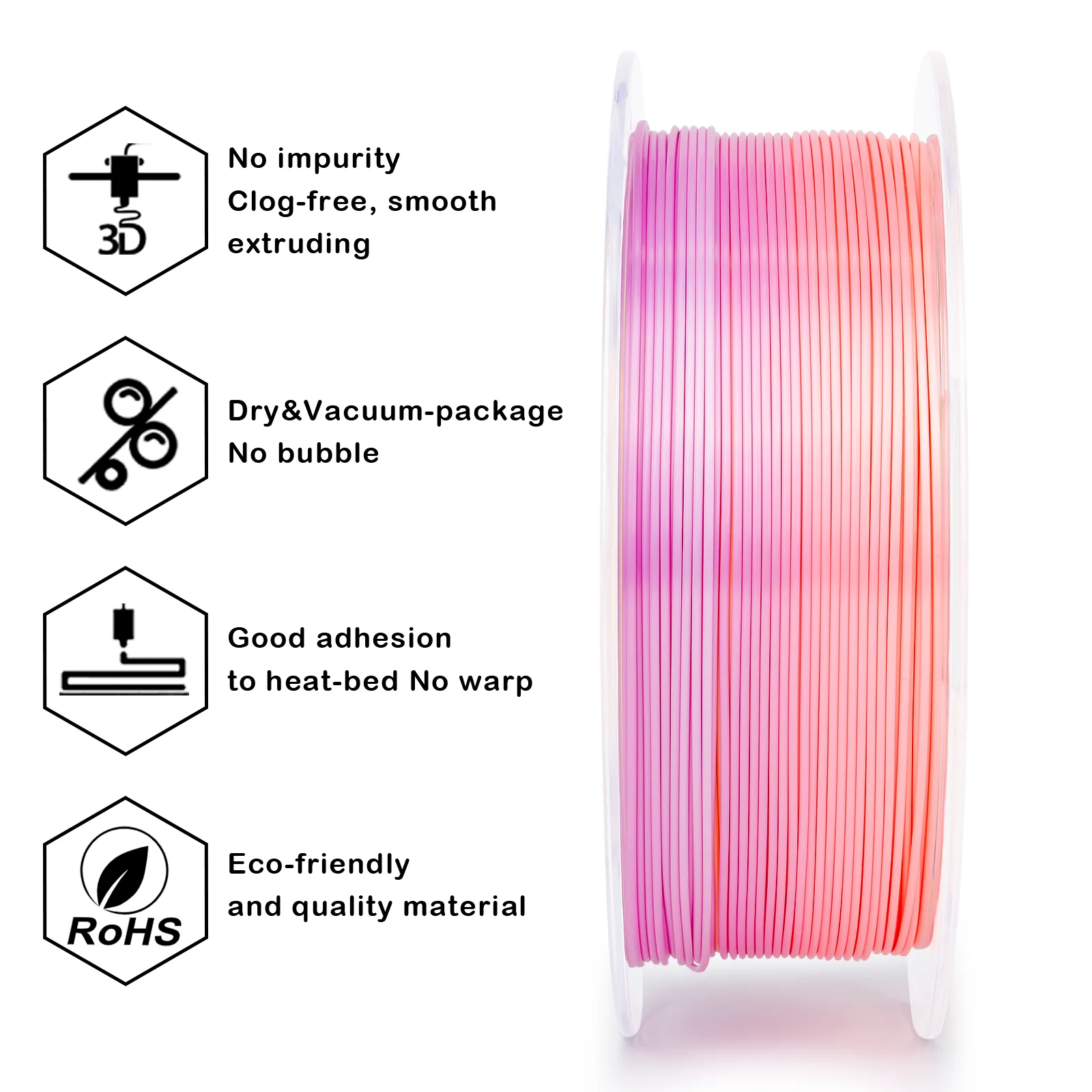 X3D Pro Gradient Silk PLA  - Sweet - Image 6