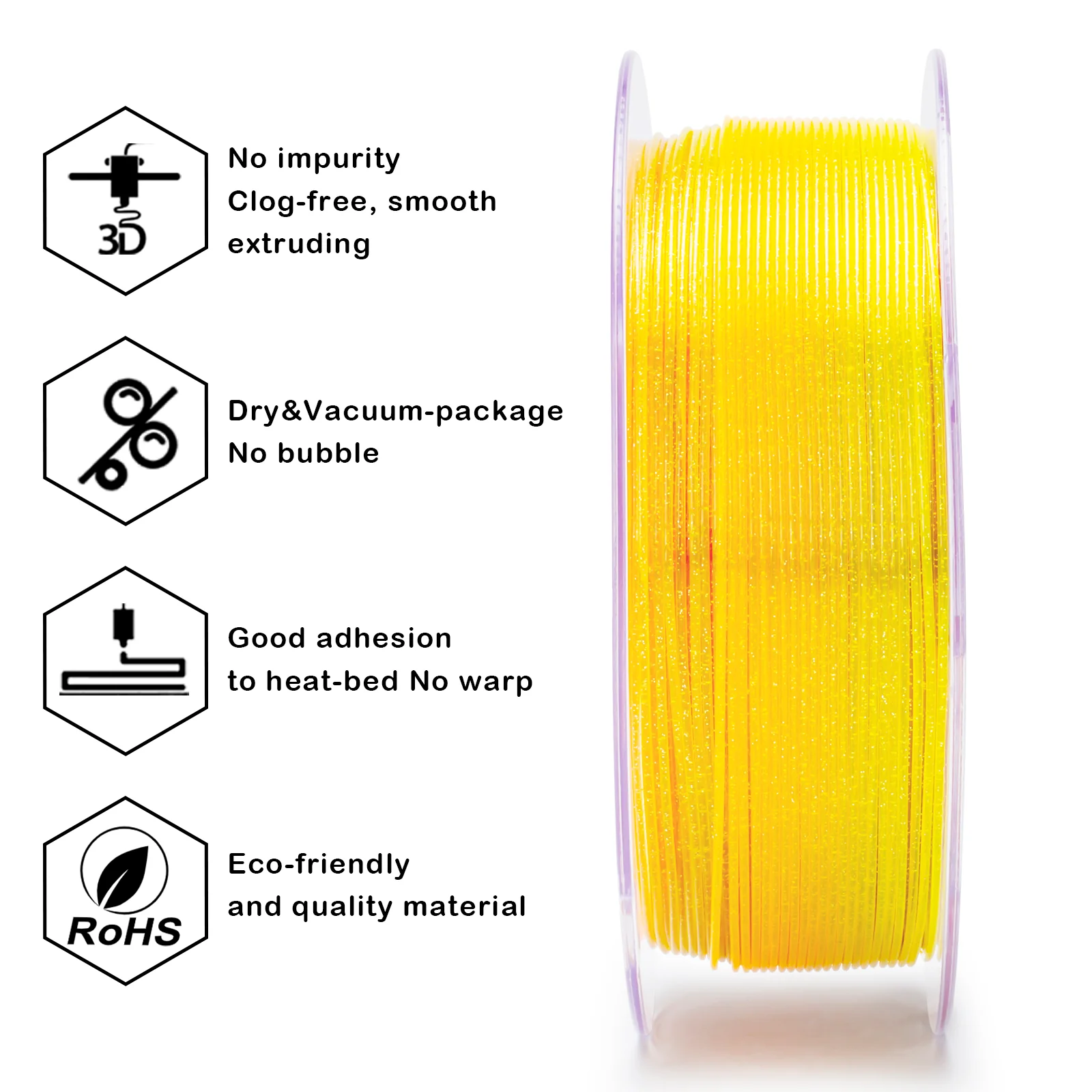 X3D Pro Gradient Twinkling PLA - Flower Sunflower - Image 6