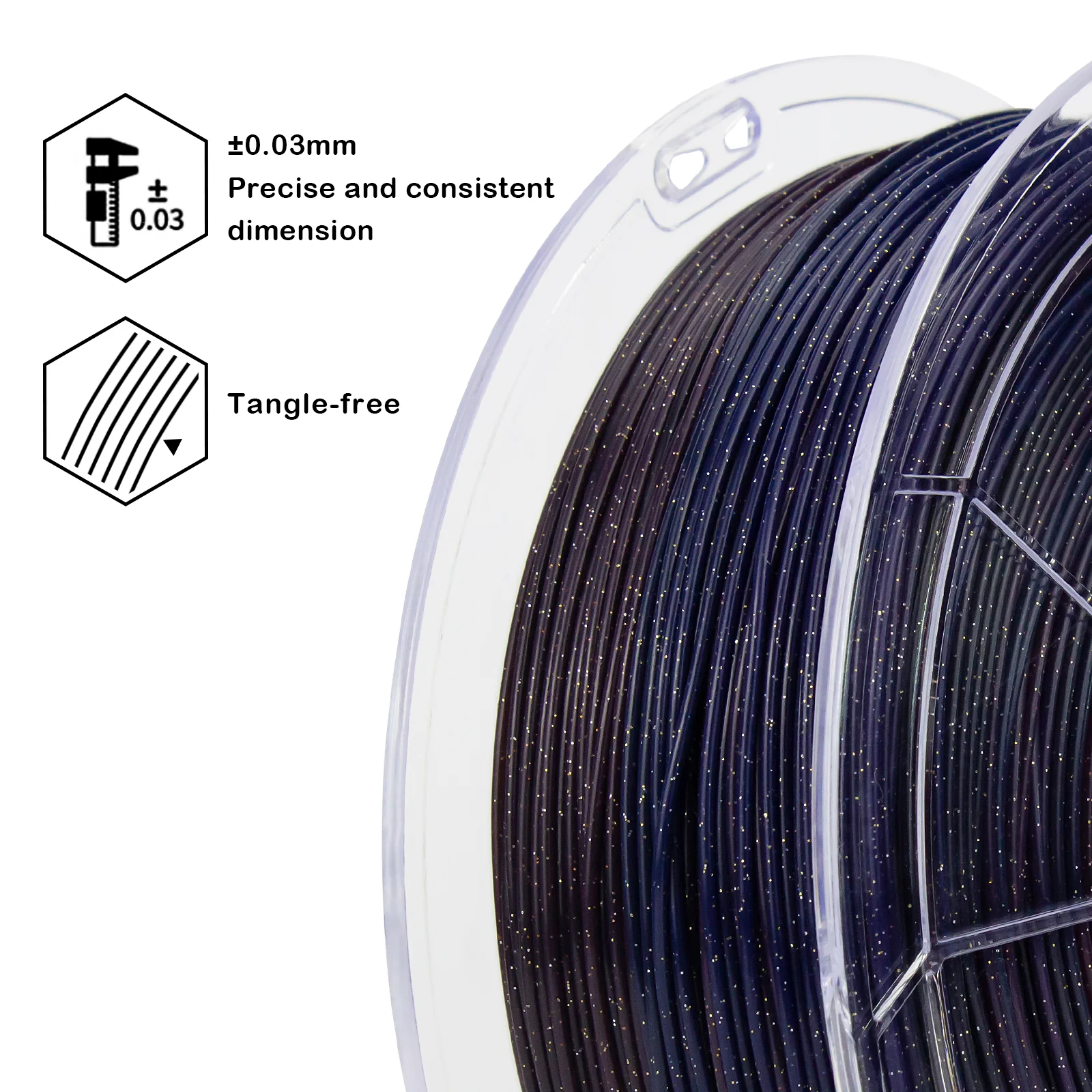 X3D Pro Gradient Twinkling PLA  - Starry Sky - Image 2