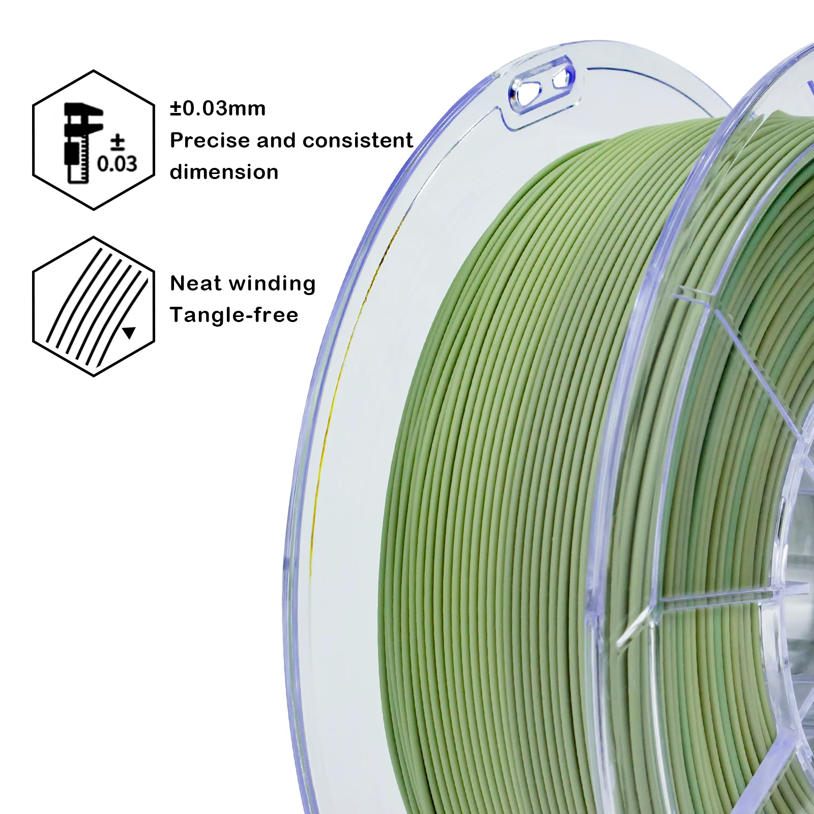 X3D Pro SLOW Gradient Matt PLA - Camouflage - Image 2