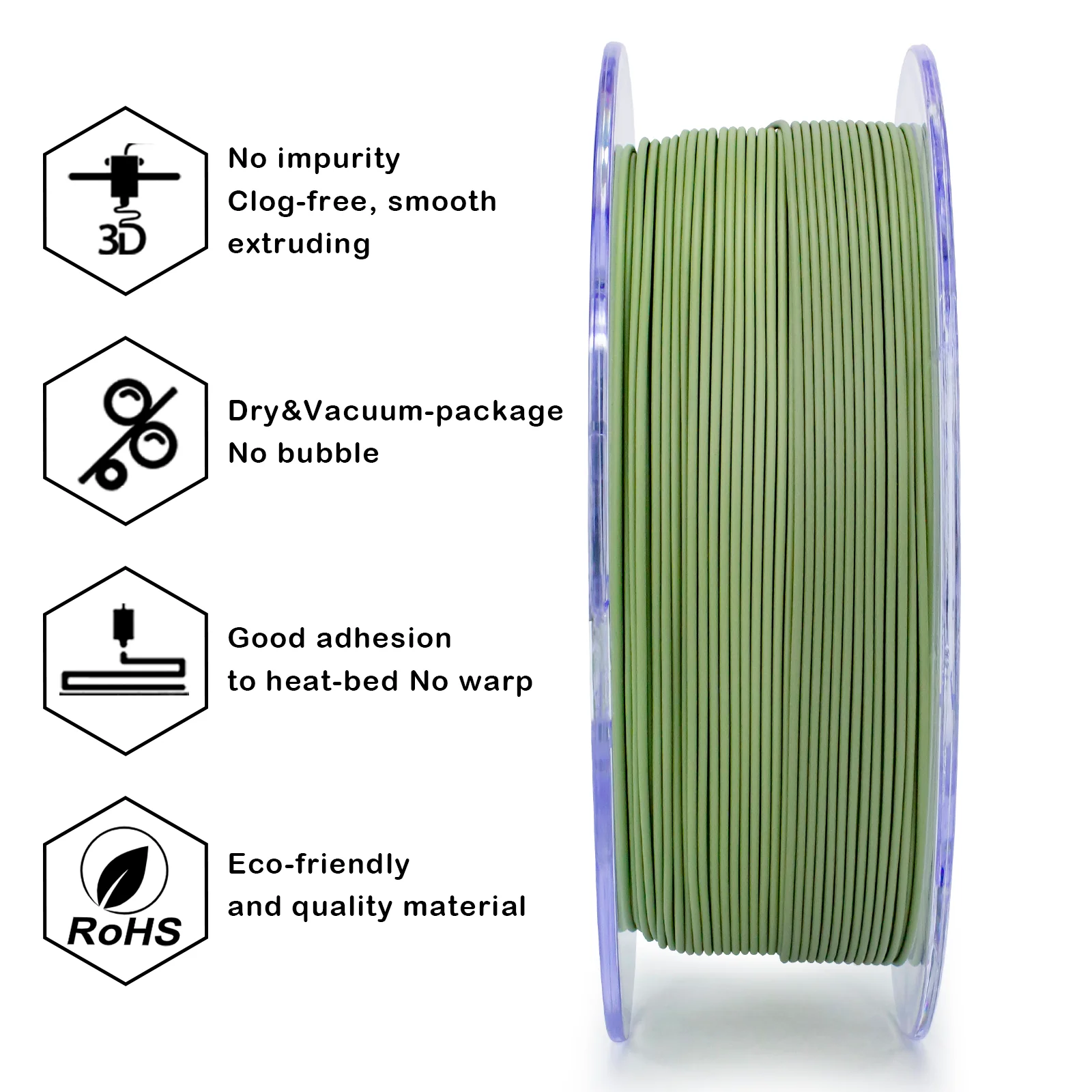 X3D Pro SLOW Gradient Matt PLA - Camouflage - Image 3